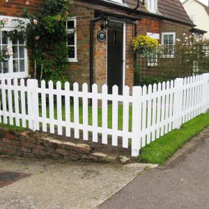 Picket Fence White Primed