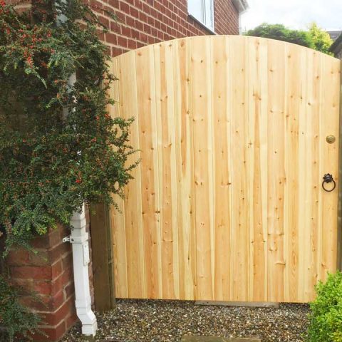Arched Side Gate