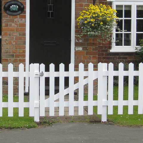 Cottage Picket Gate