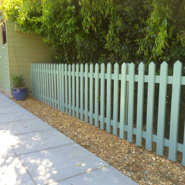 Green Picket Fencing
