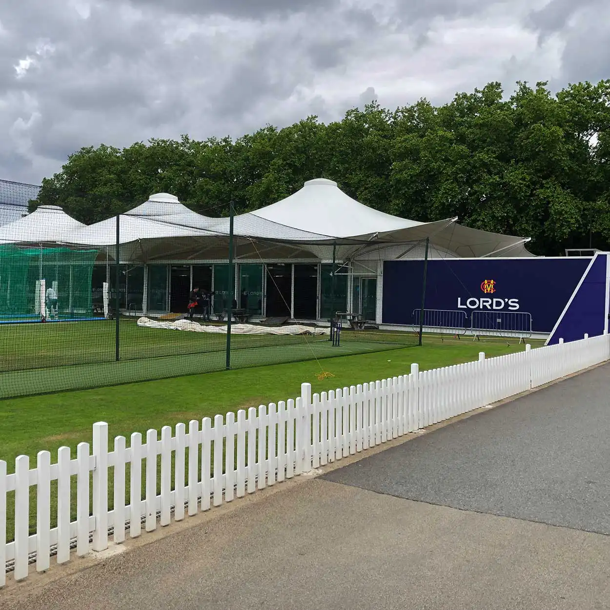 Custom Made Free Standing Fencing For Lords Cricket Ground Custom Made Free Standing Fencing For Lords Cricket Ground